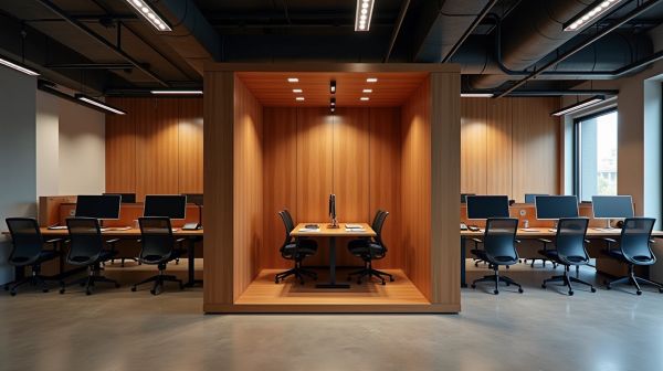 Améliorez la confidentialité au bureau avec une cabine acoustique
