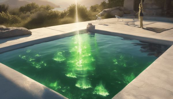 Comment récupérer une piscine avec de l’eau verte grâce à un produit miracle