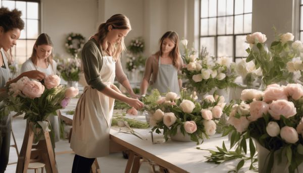 Maîtriser l’art floral grâce à une formation fleuriste