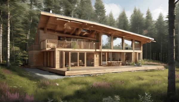 Votre avenir éco-responsable : le chalet en bois habitable livré monté